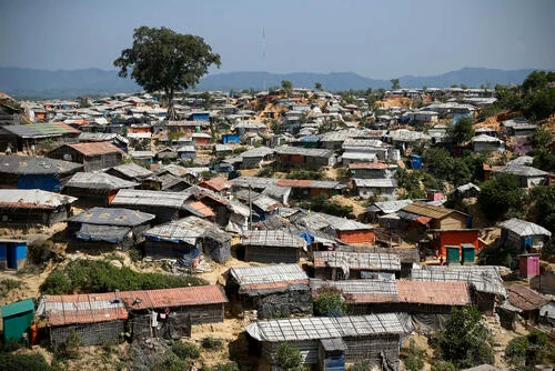 Rohingya refugee camp